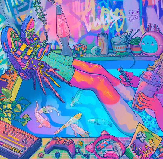 Wasted in a cyber dimension